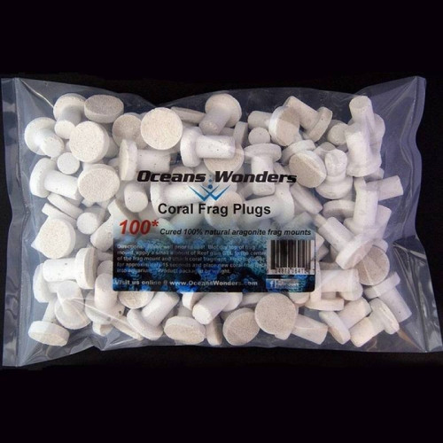 Coral Frag Plugs Bulk 23 mm (100 un.) - 1