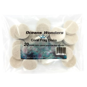 Coral Frag Disks, 30 mm (20un.) - 1