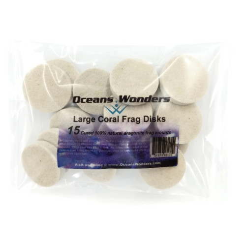 Coral Frag Disks L - 40 mm (15 un.) - 1