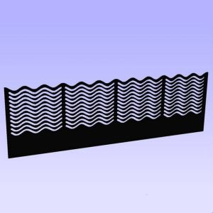 Pente Ondulado - 1 2