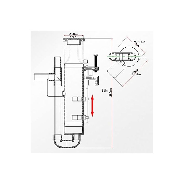 Skimmer Clássico NS-80 suspenso - 3