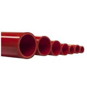 Tubo de PVC vermelho - 1