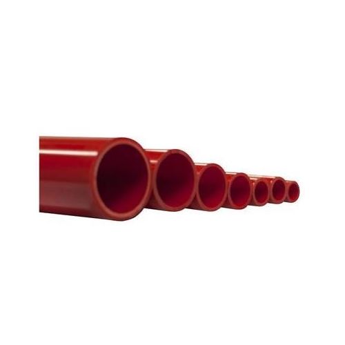 Tubo de PVC vermelho - 1