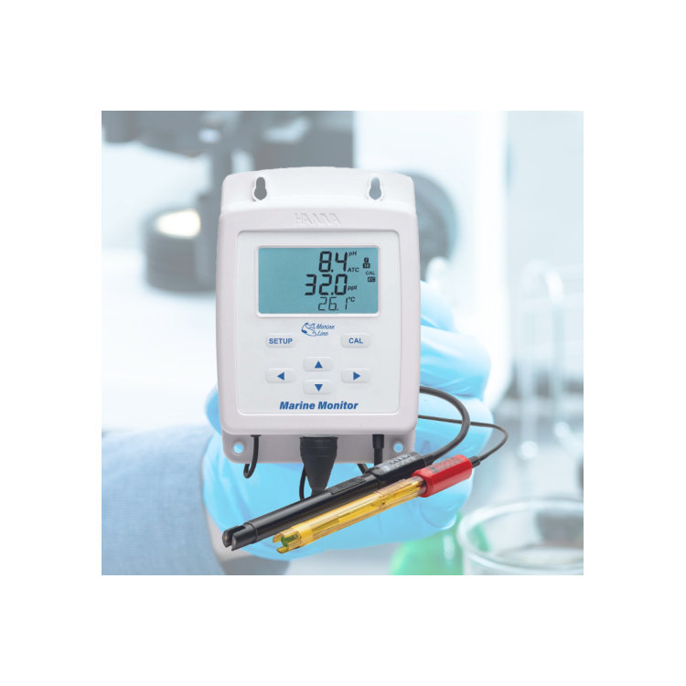 Monitor de Salinidade pH e Temperatura - 1